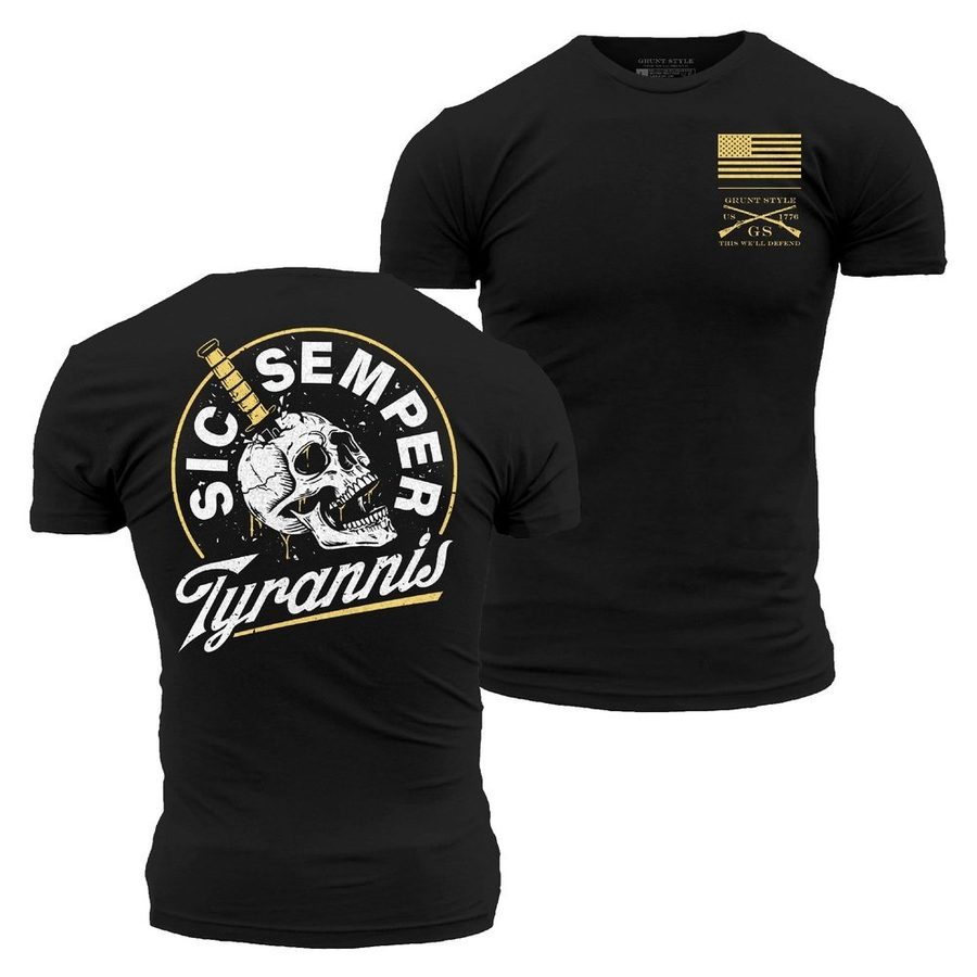 Black Sic Semper Graphic Tee