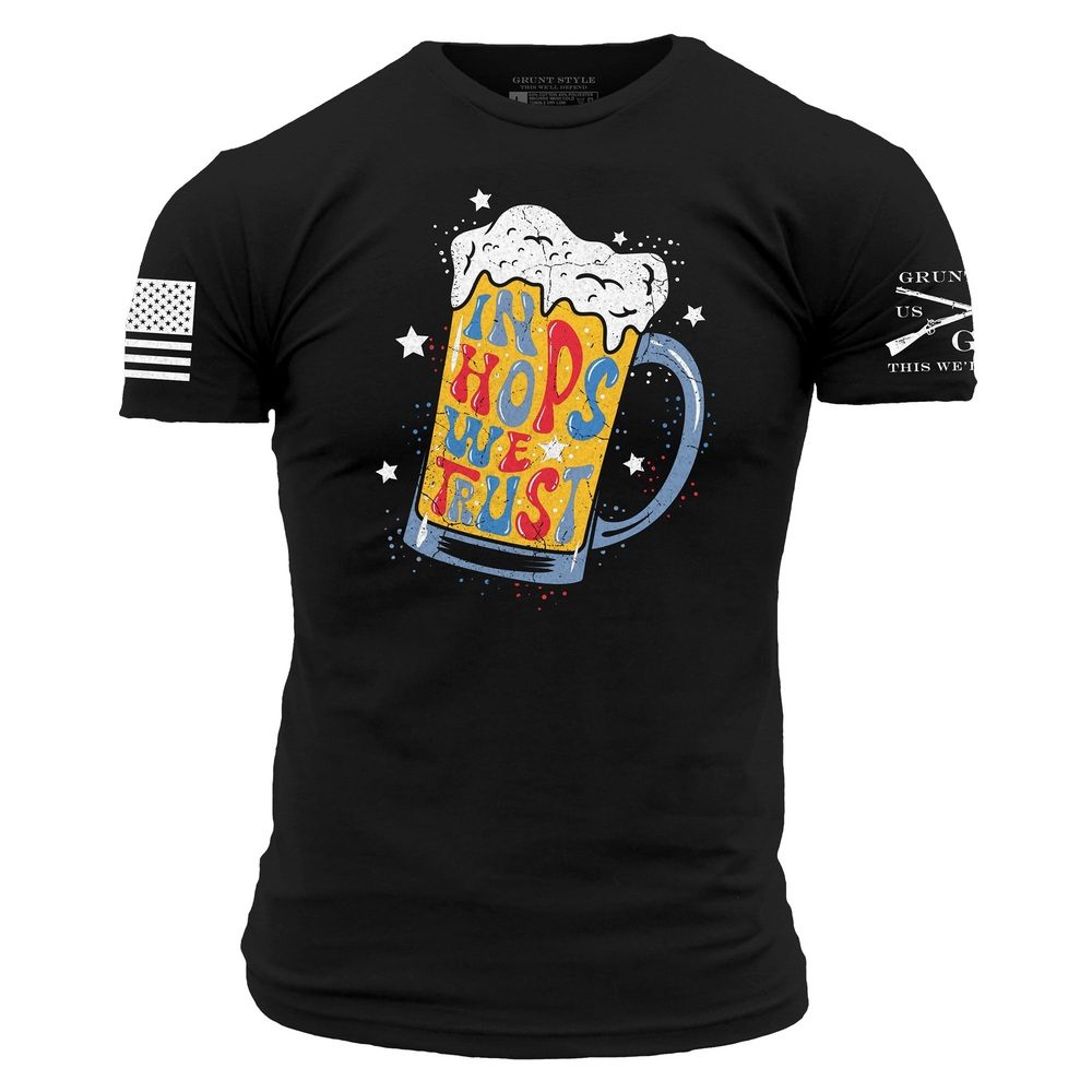 Black In Hops We Trust Tee