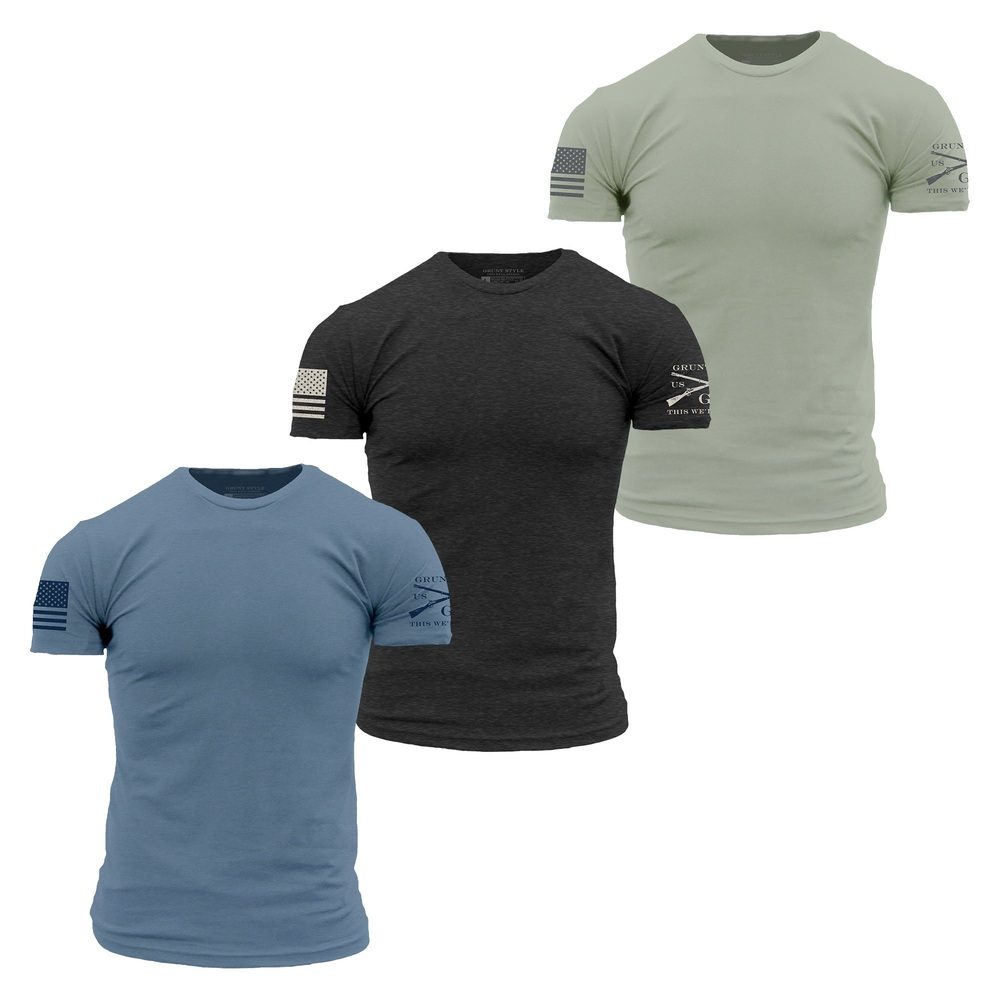 Summer Essentials: 3-Pack Basic Tees