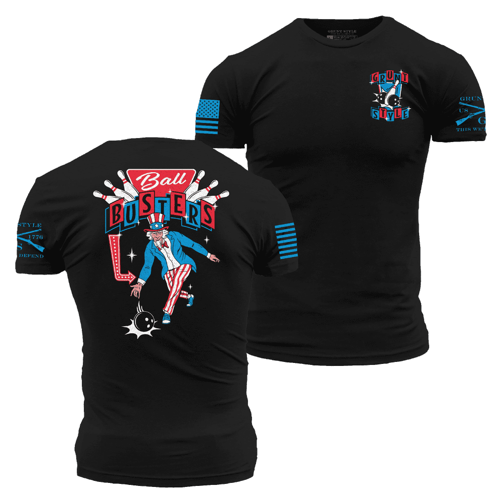 Black Ball Busters Graphic Tee