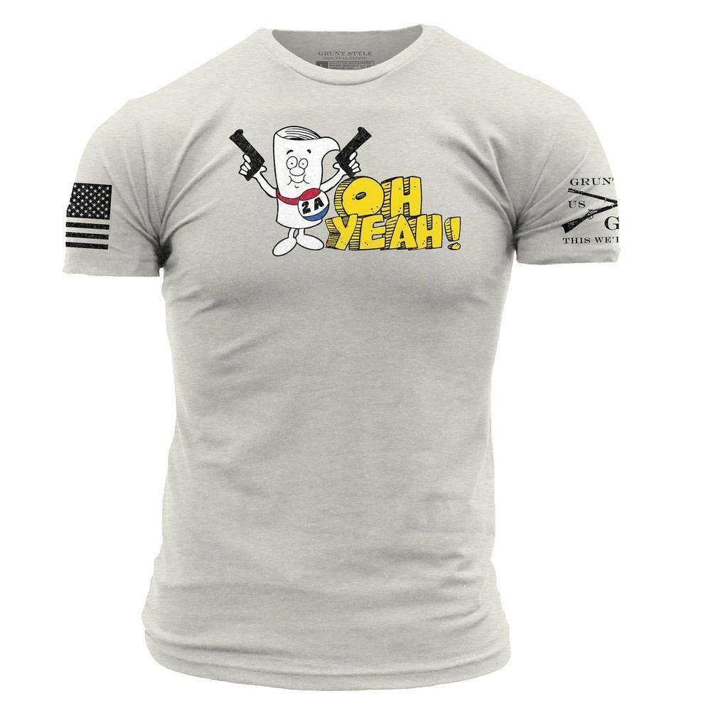 Sand-Colored 2A Bill Graphic Tee