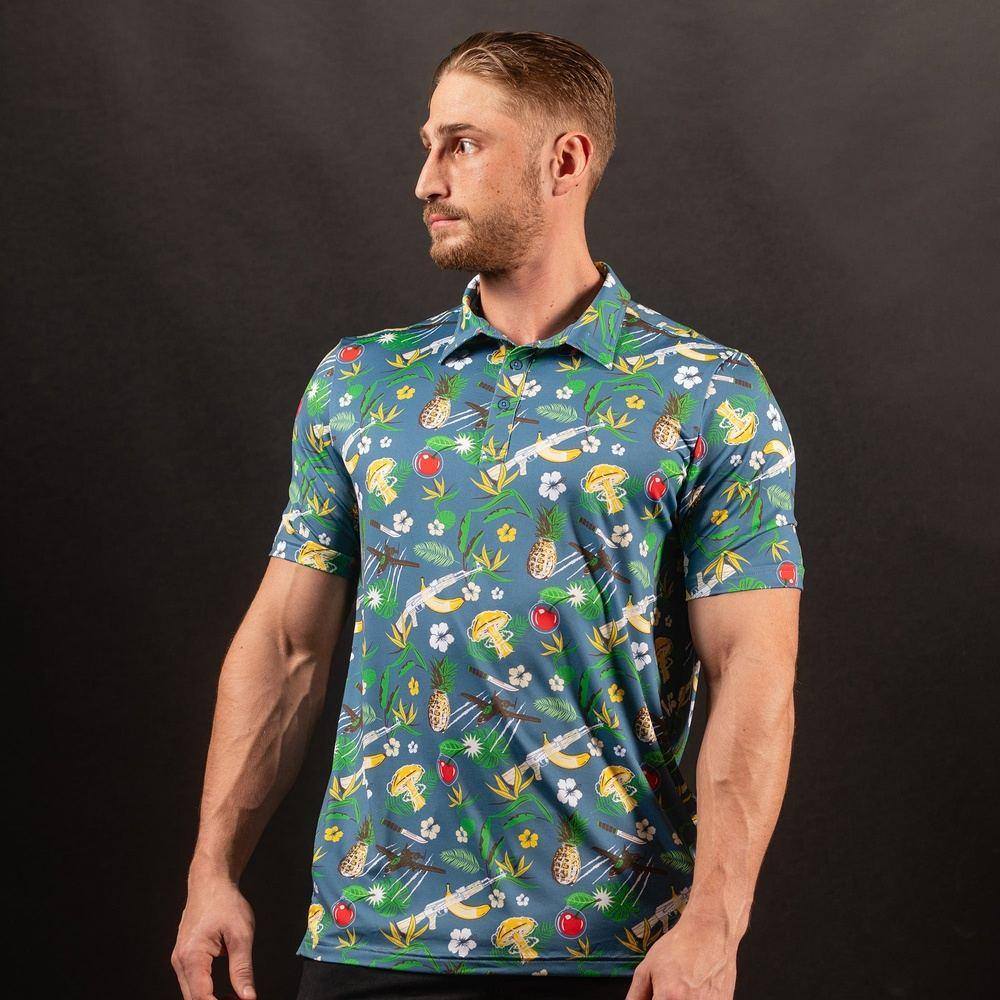Men's Weapons Party Polo Shirt