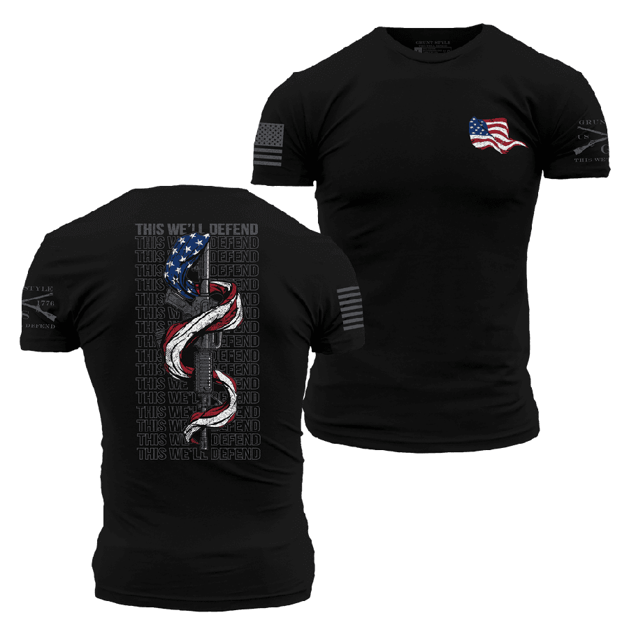 Black This We'll Defend 2A Shirt