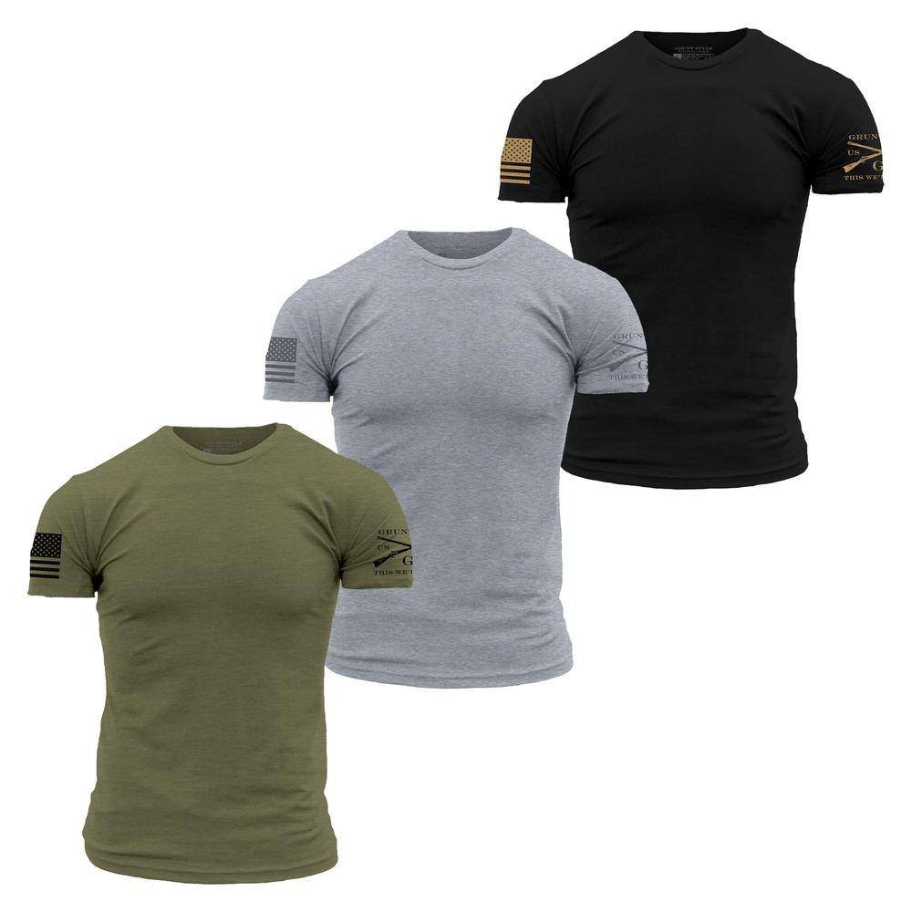 Classic Core T-Shirts 3-Pack – Essential Basics