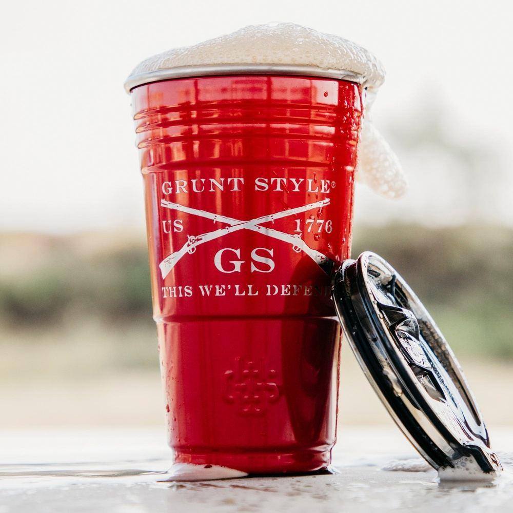 16oz Steel Party Cup for Outdoor Events