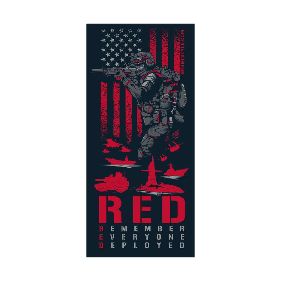 RED Friday Decal Sticker