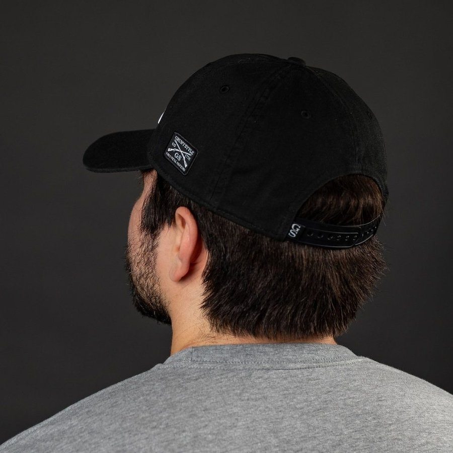 Black Dad Hat with Bold Slogan - F*ck Your Feelings