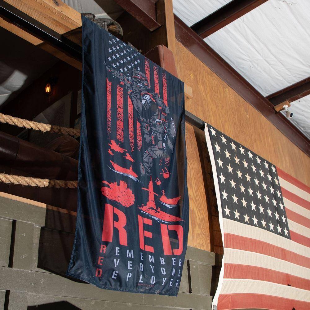 Patriotic RED Friday Flag for Home Display
