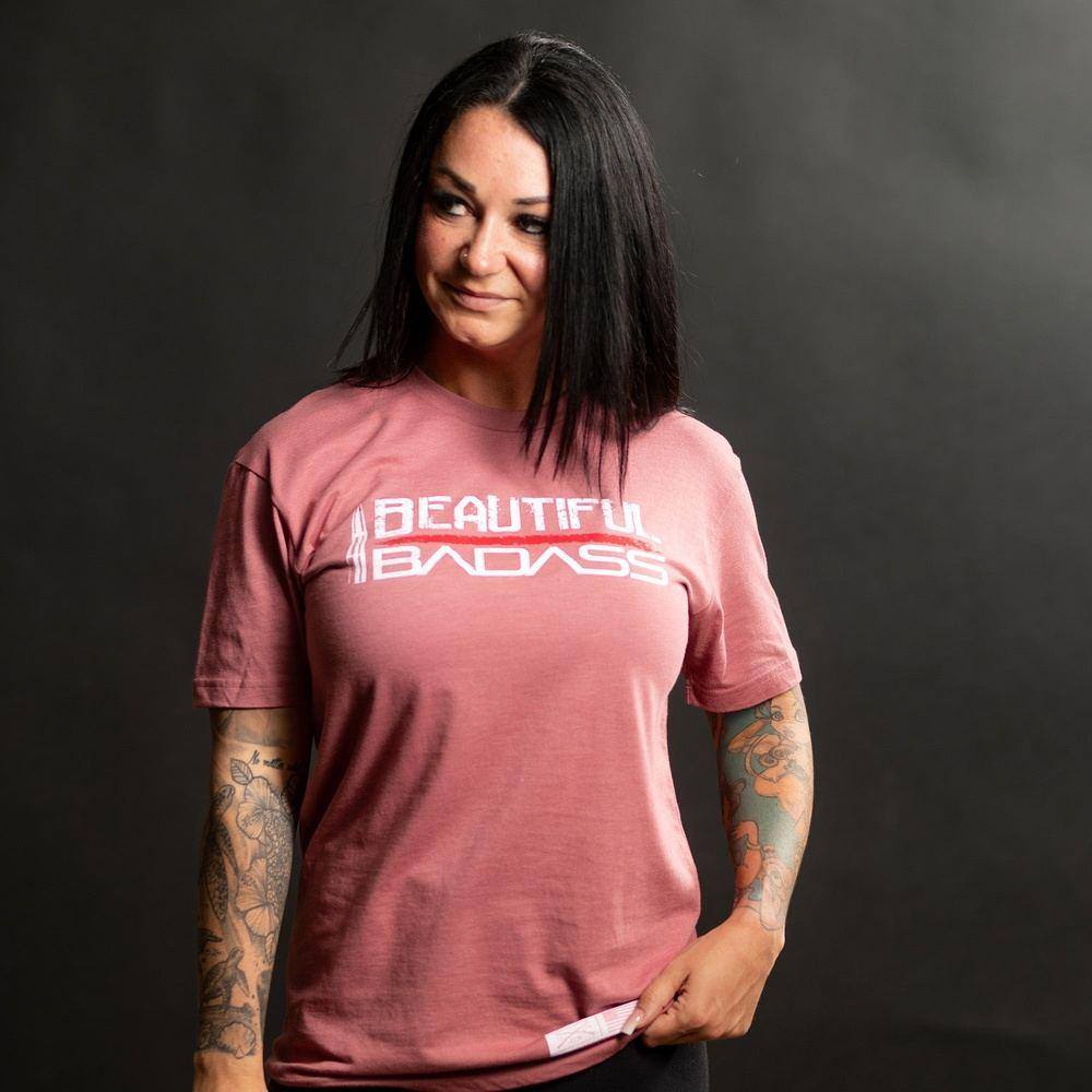 Boyfriend Fit T-Shirt for Women - Heather Mauve