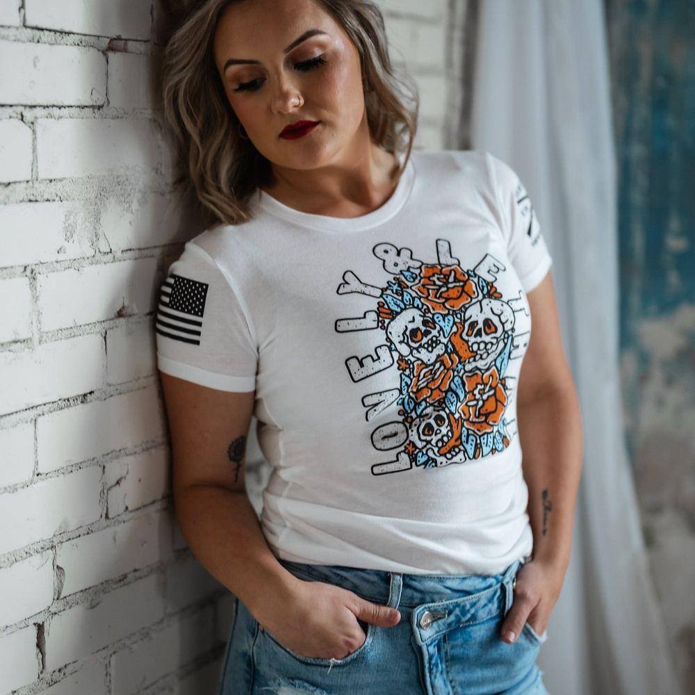 White Slim Fit Women's T-Shirt - Stylish & Comfortable