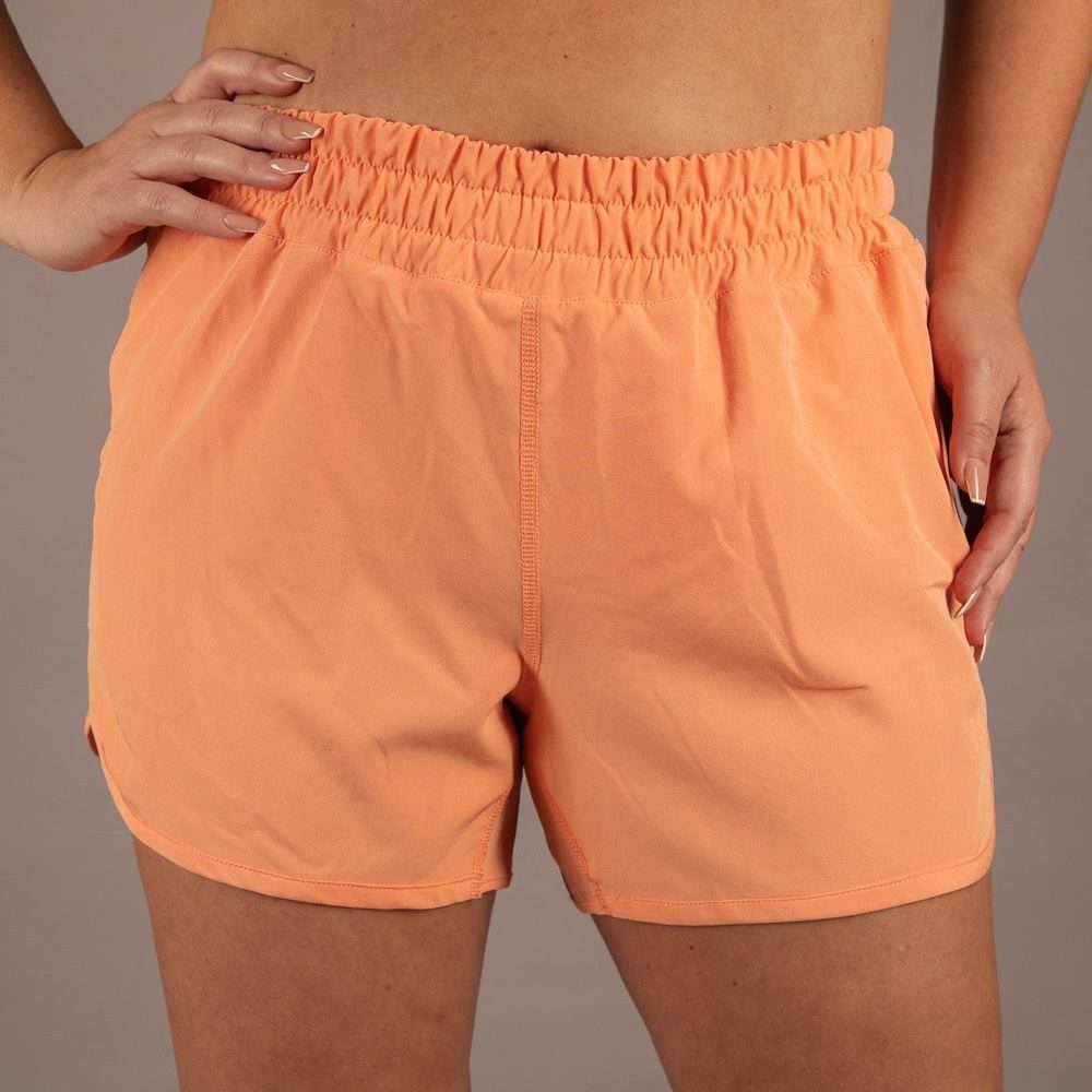 Apricot Crush Women's Agility Shorts