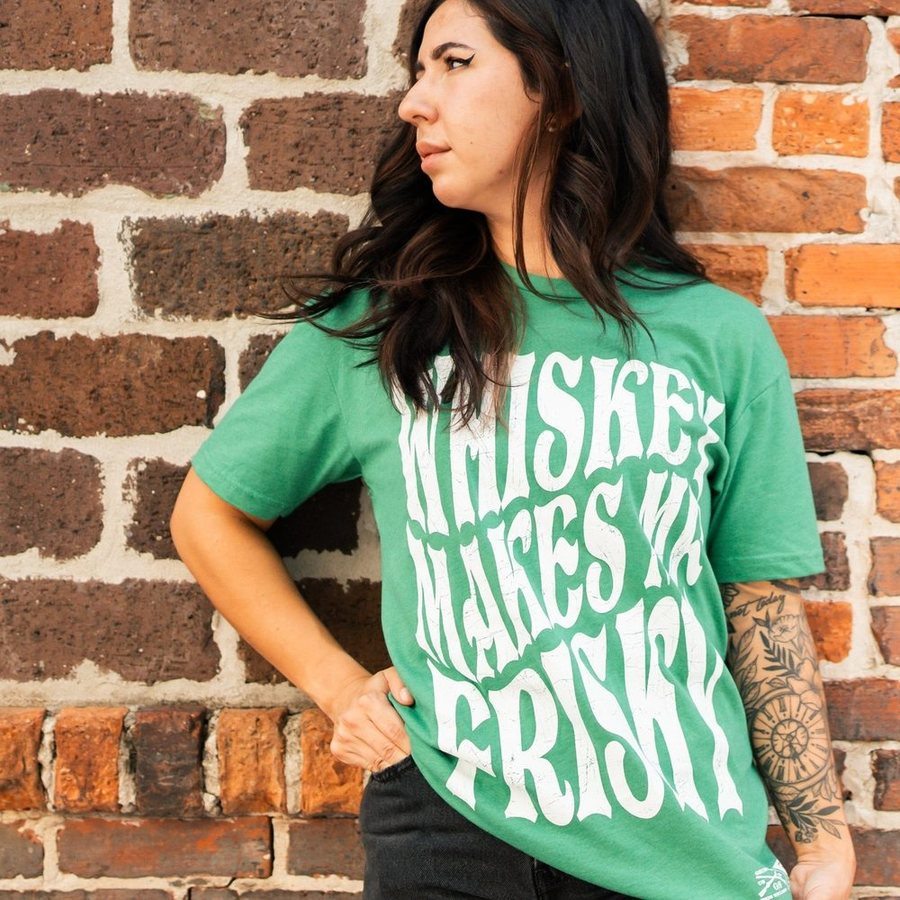 Whiskey Frisky Women's T-Shirt - Kelly Green