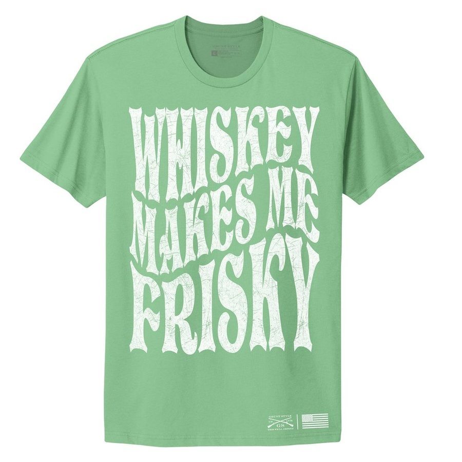 Whiskey Frisky Women's T-Shirt - Kelly Green