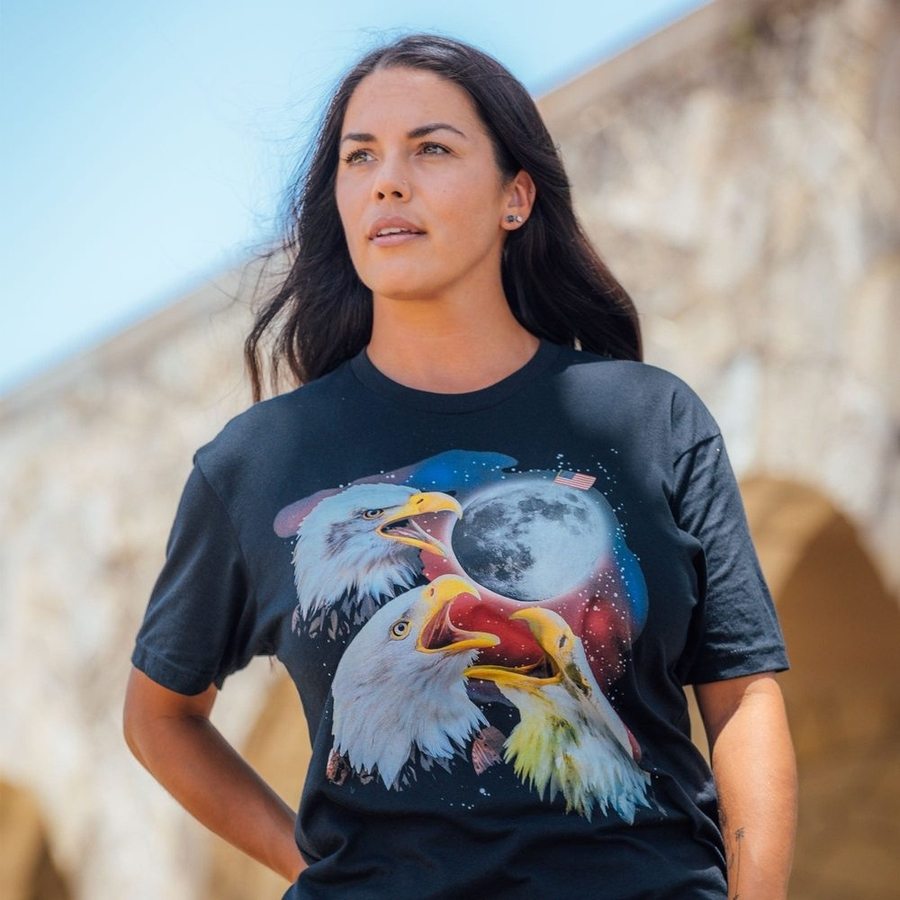 Women's Relaxed Boyfriend Tee - Black