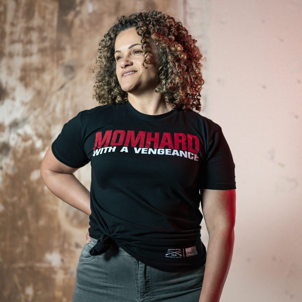 Black Boyfriend Fit T-Shirt for Women - Relaxed Mom Style