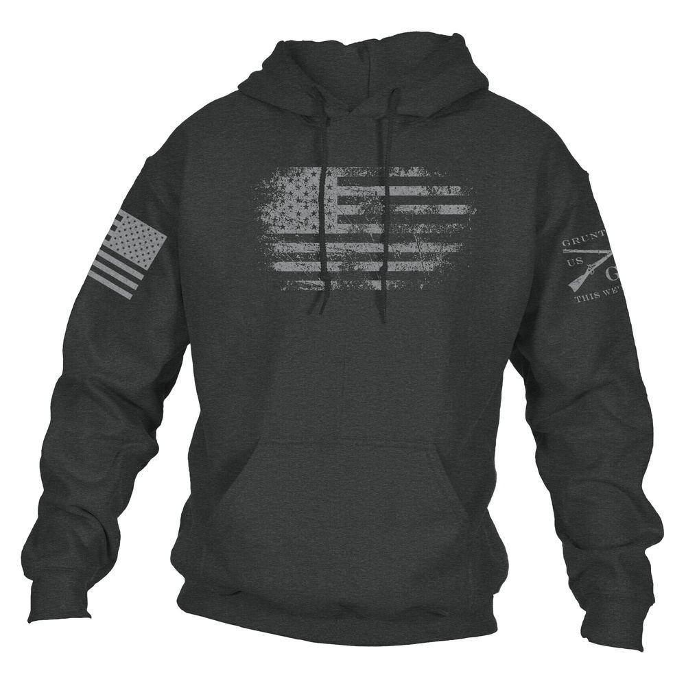 Classic Dark Heather Vintage Hoodie