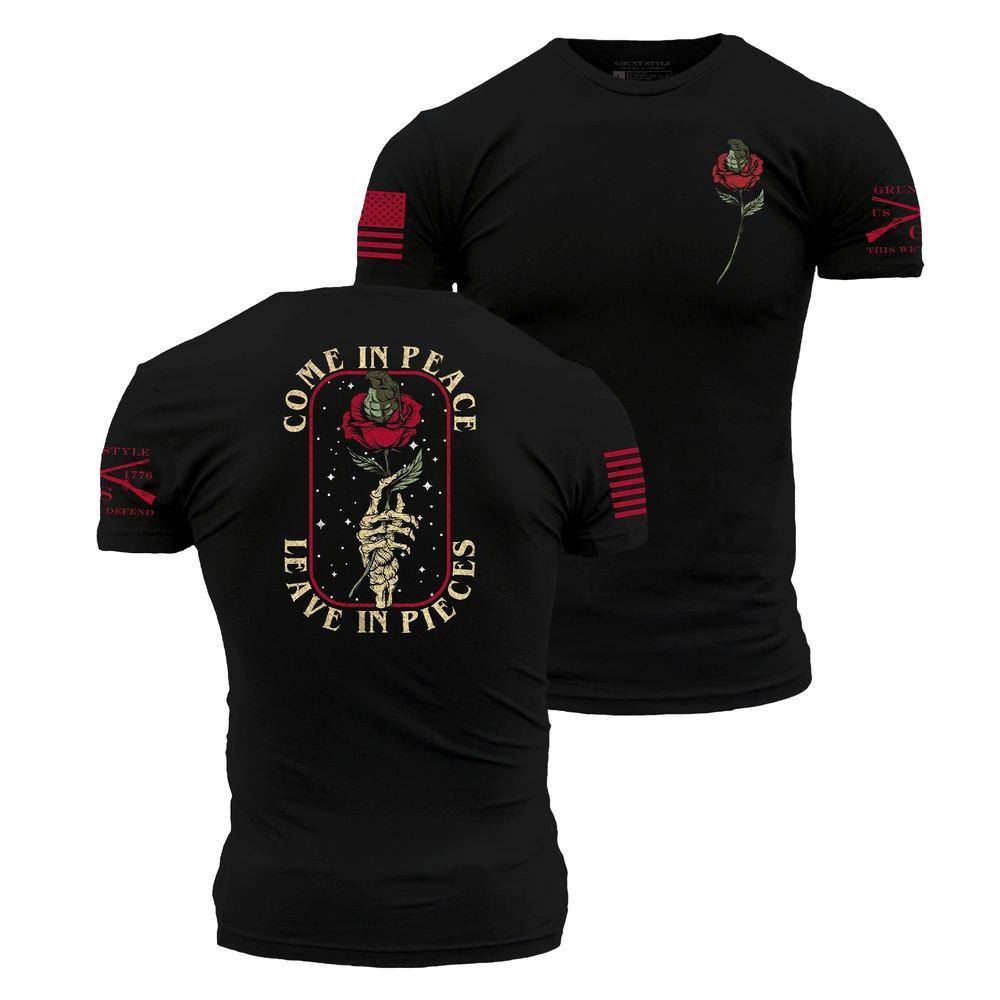 Black Death Rose Graphic Tee