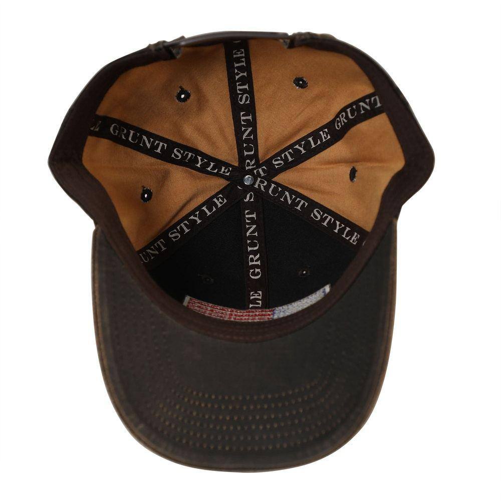 Colorful Waxed Cotton Flag Cap