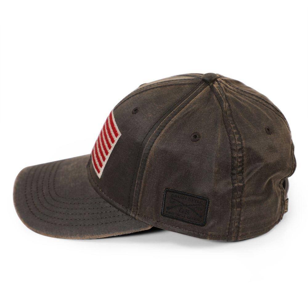 Colorful Waxed Cotton Flag Cap