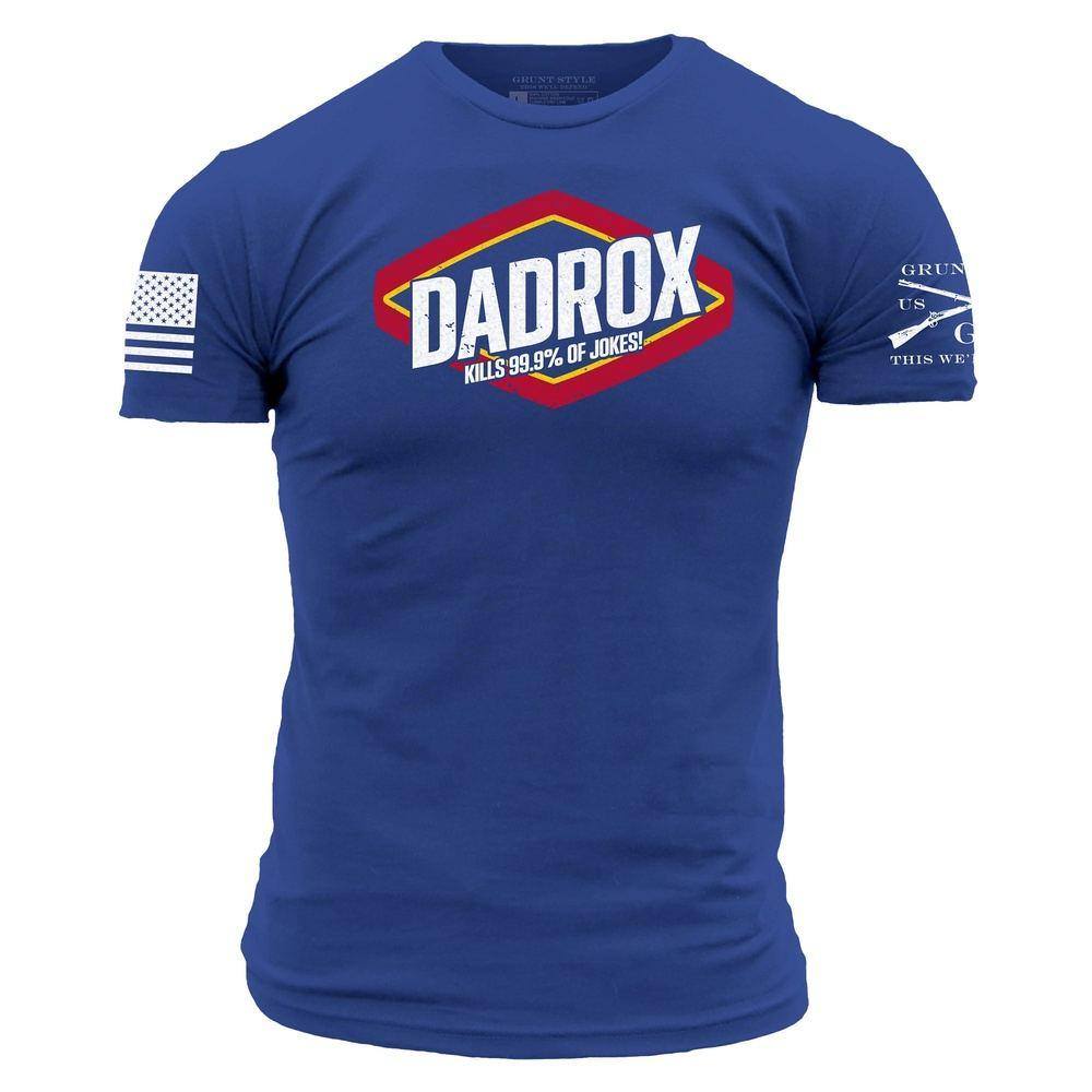 Royal Blue DADROX Cotton T-Shirt