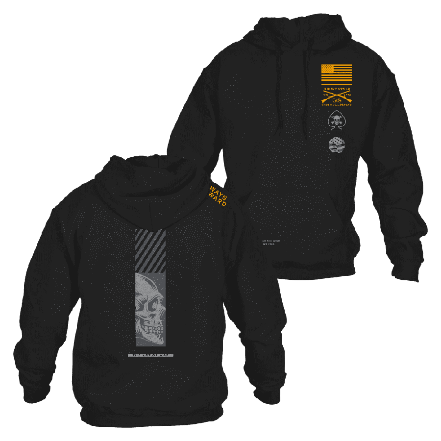 Black Always Forward Hoodie - Stylish & Comfortable