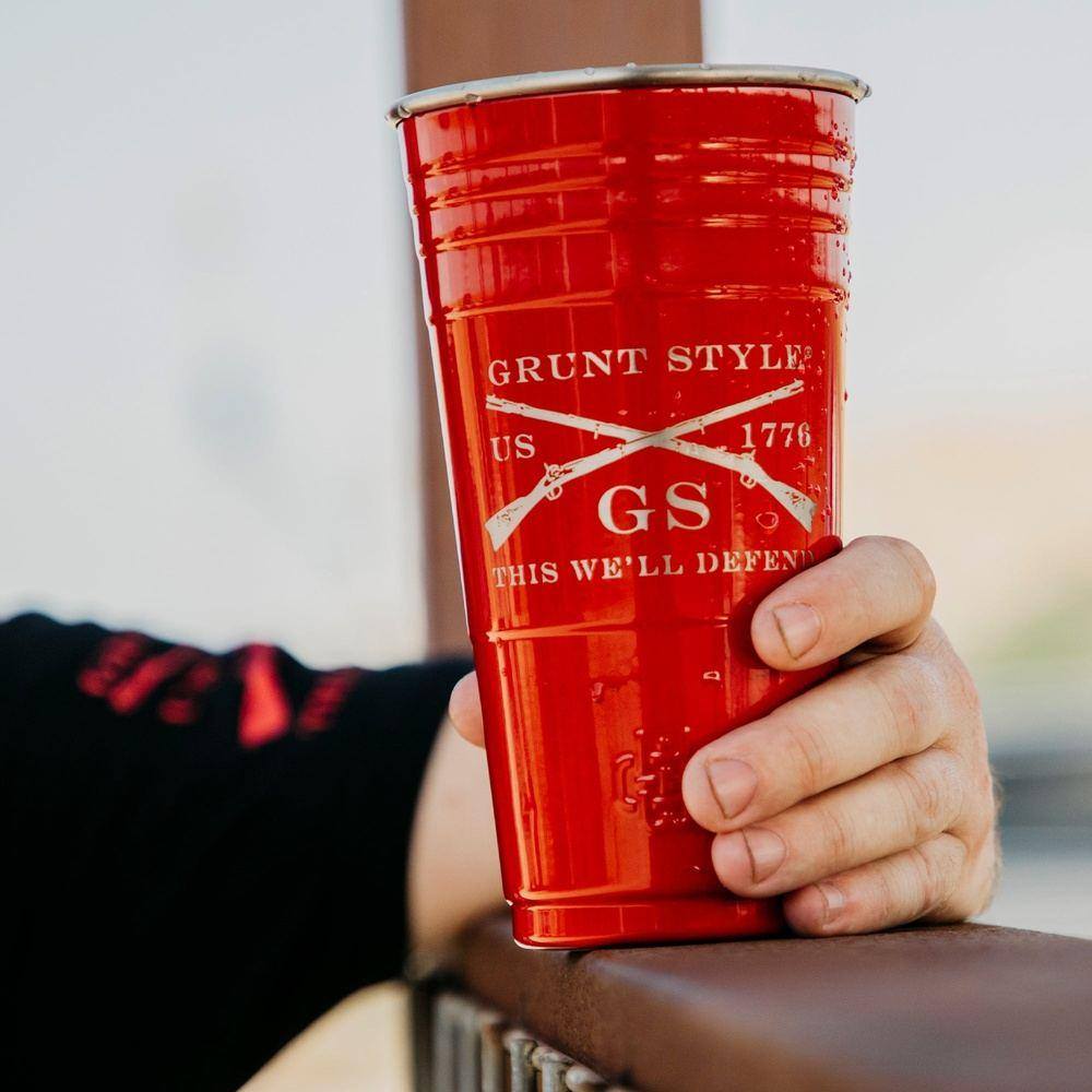 24oz Steel Party Cup for Outdoor Events