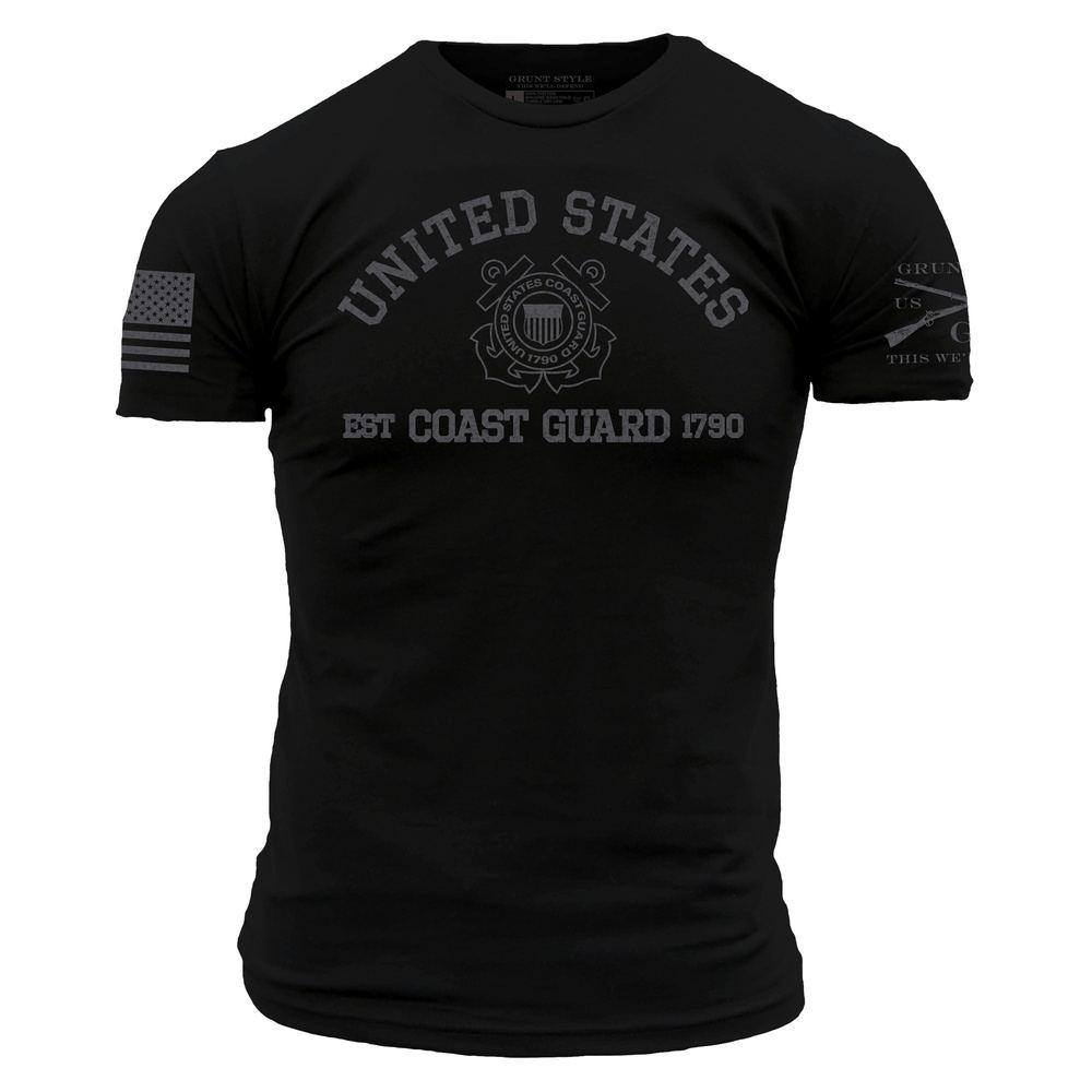 Classic USCG 1790 Black T-Shirt