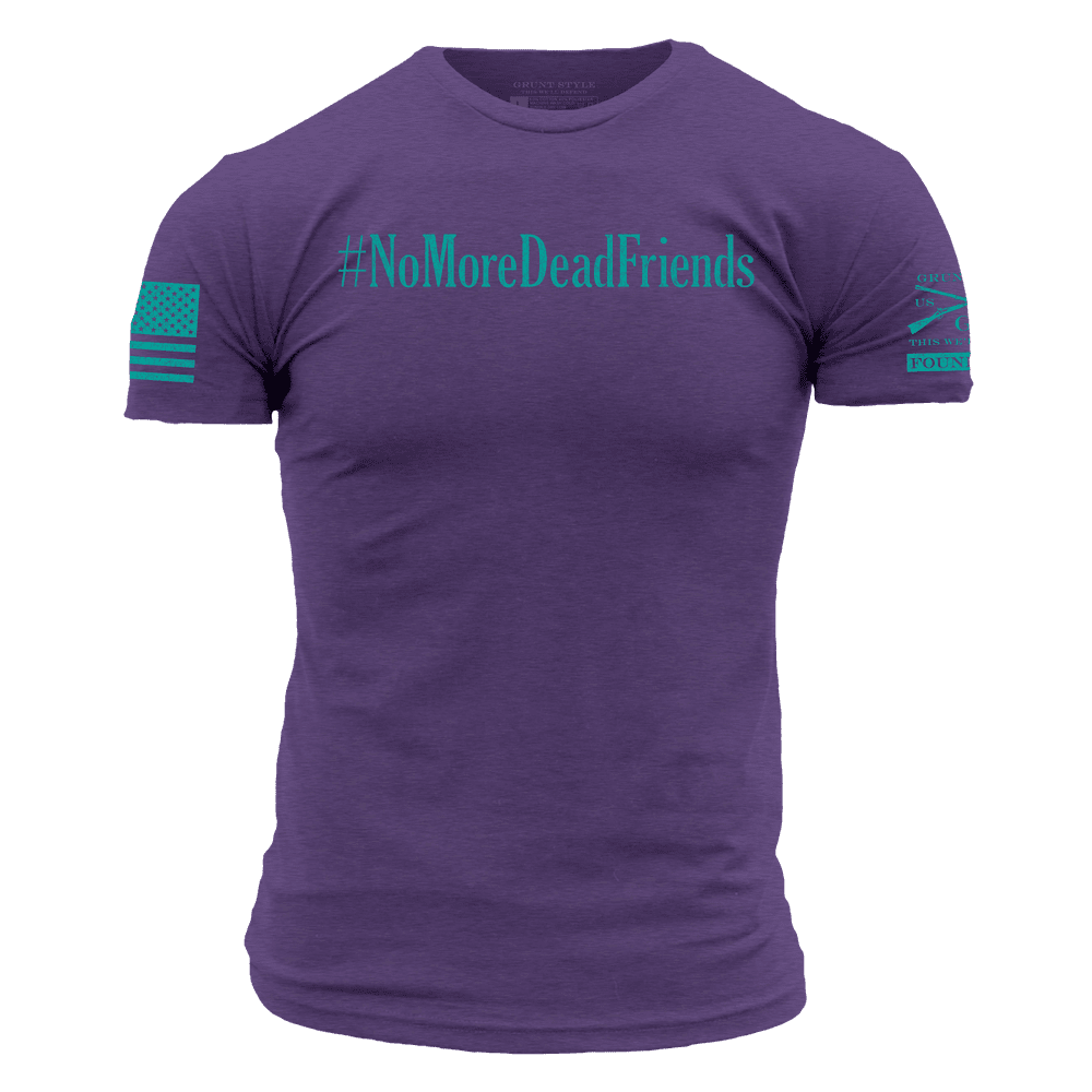Grunt Style No More T-Shirt - Purple Rush