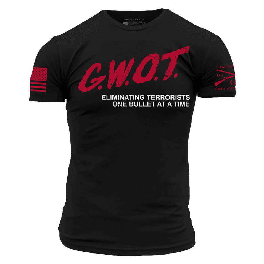 Black G.W.O.T. Graphic Tee