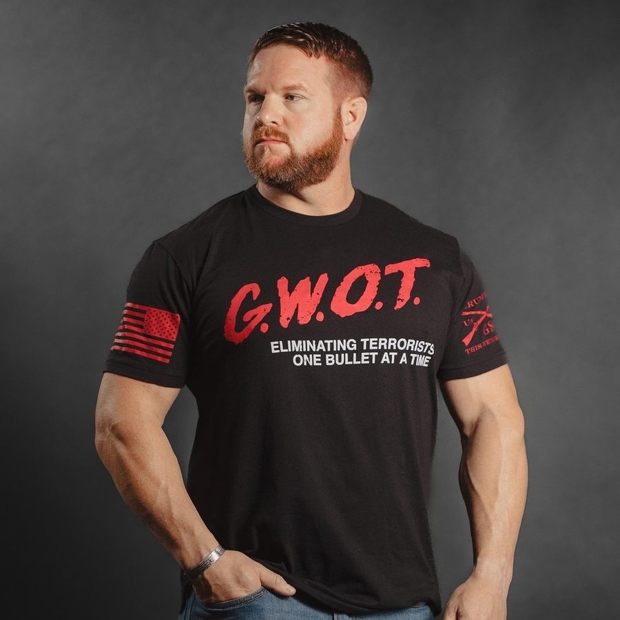 Black G.W.O.T. Graphic Tee