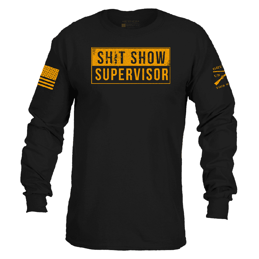 Black Long Sleeve Shirt for Humor & Comfort