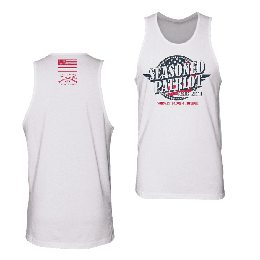 White Patriot Tank Top – Classic Fit