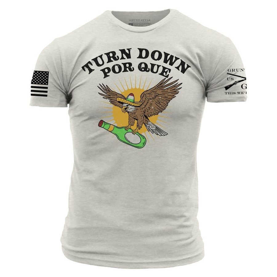 Turn Down Por Que Tee - Sand Casual Shirt