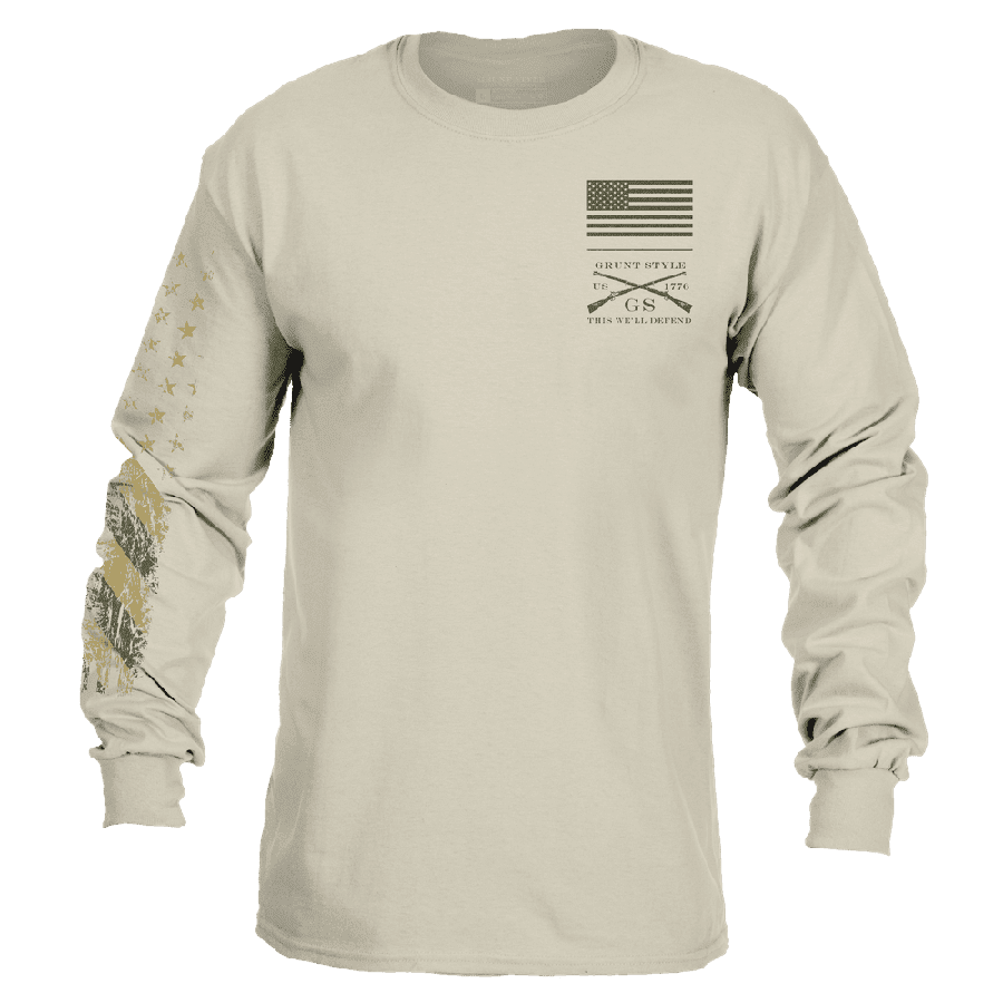 Sand Long Sleeve Shirt - True Colors