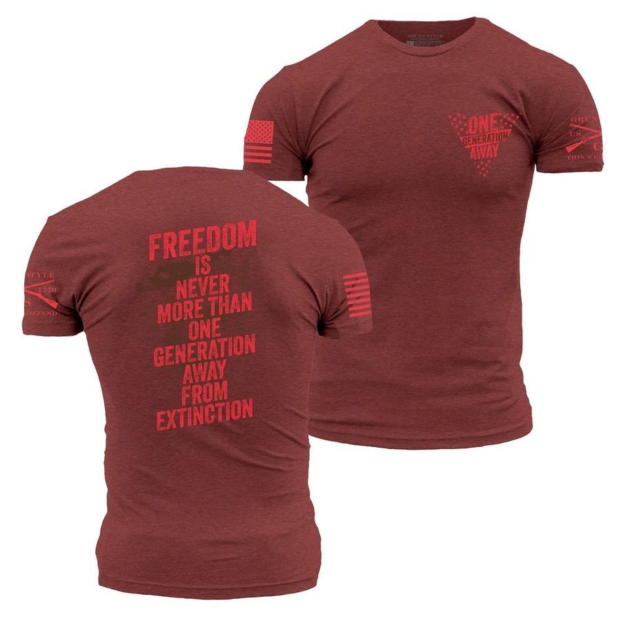 One Generation Away 2.0 Cardinal Tee