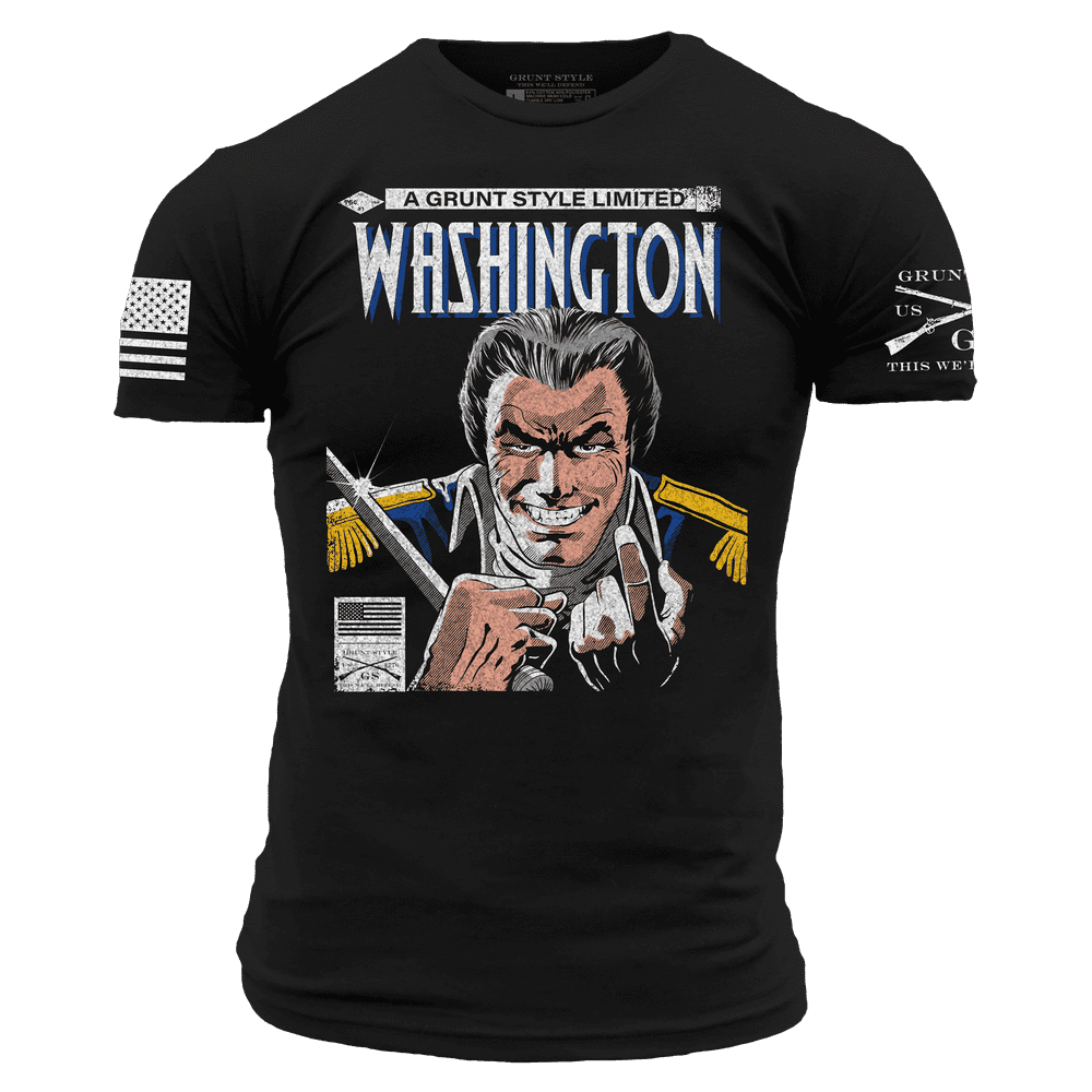 Washington Black T-Shirt - Classic Edition