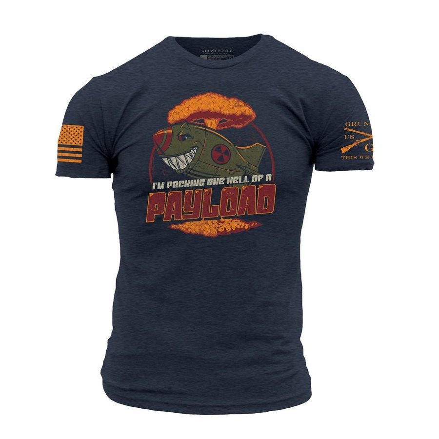 Midnight Navy Payload T-Shirt for Active Wear