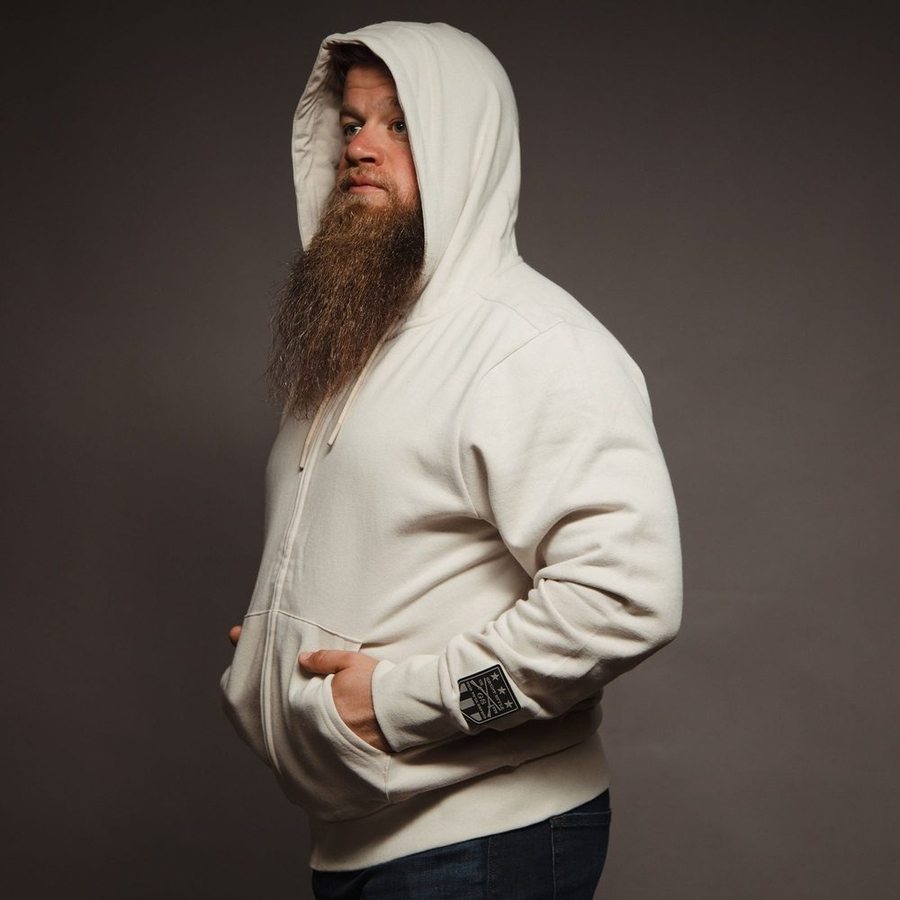 Sand Full-Zip Elite Hoodie for Men & Women