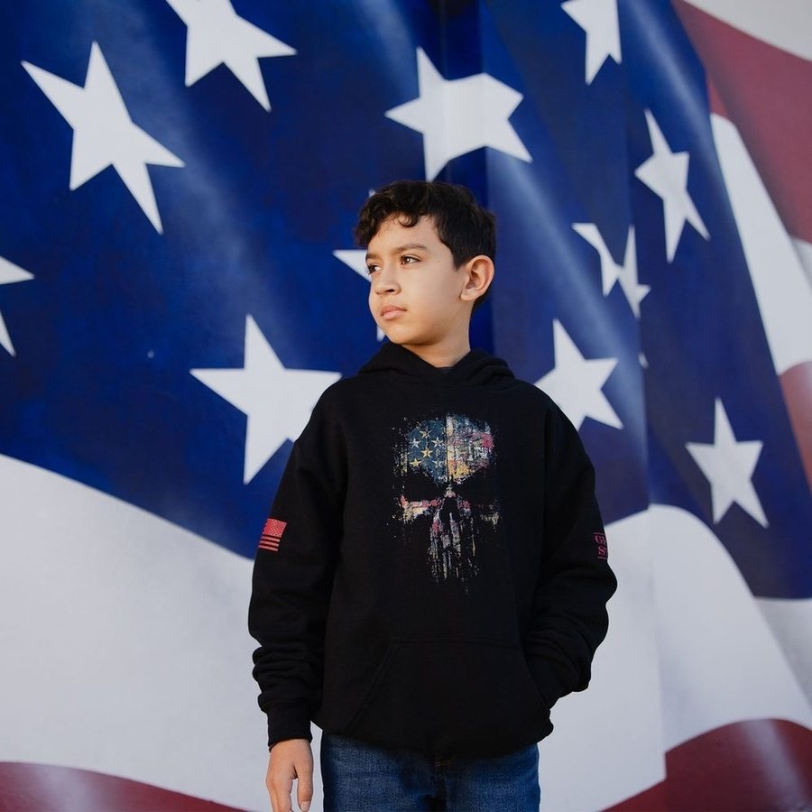 Black Youth American Reaper Hoodie