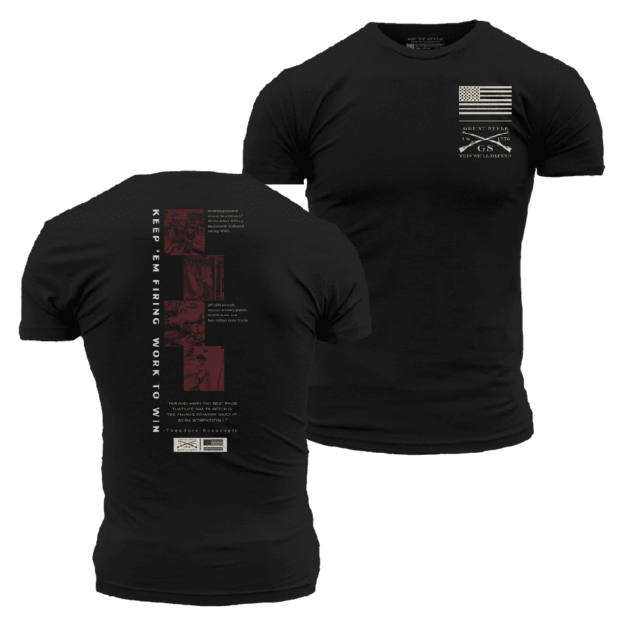 Black Work To Win Performance T-Shirt