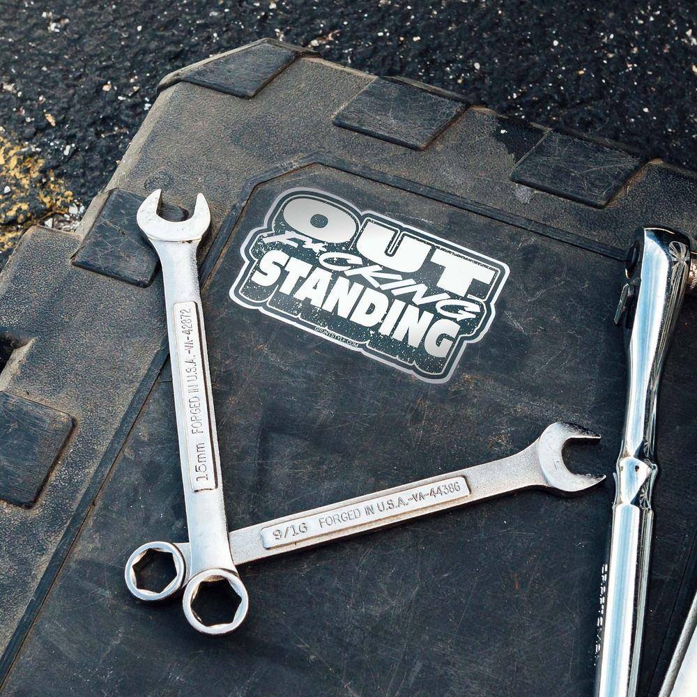 Outstanding Sticker - Bold & Expressive Decal