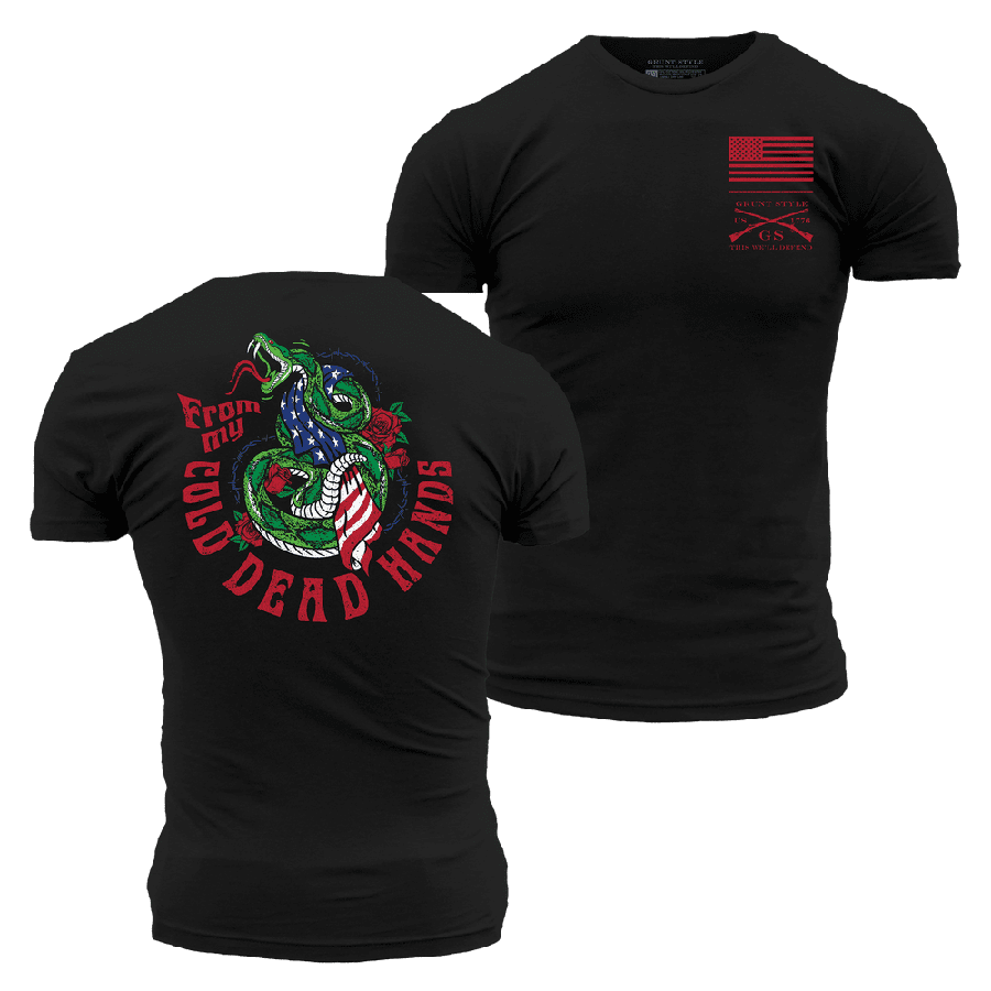 Black From My Cold Dead Hands Graphic Tee