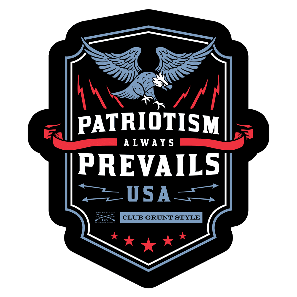 2024 Patriotic August Club Sticker