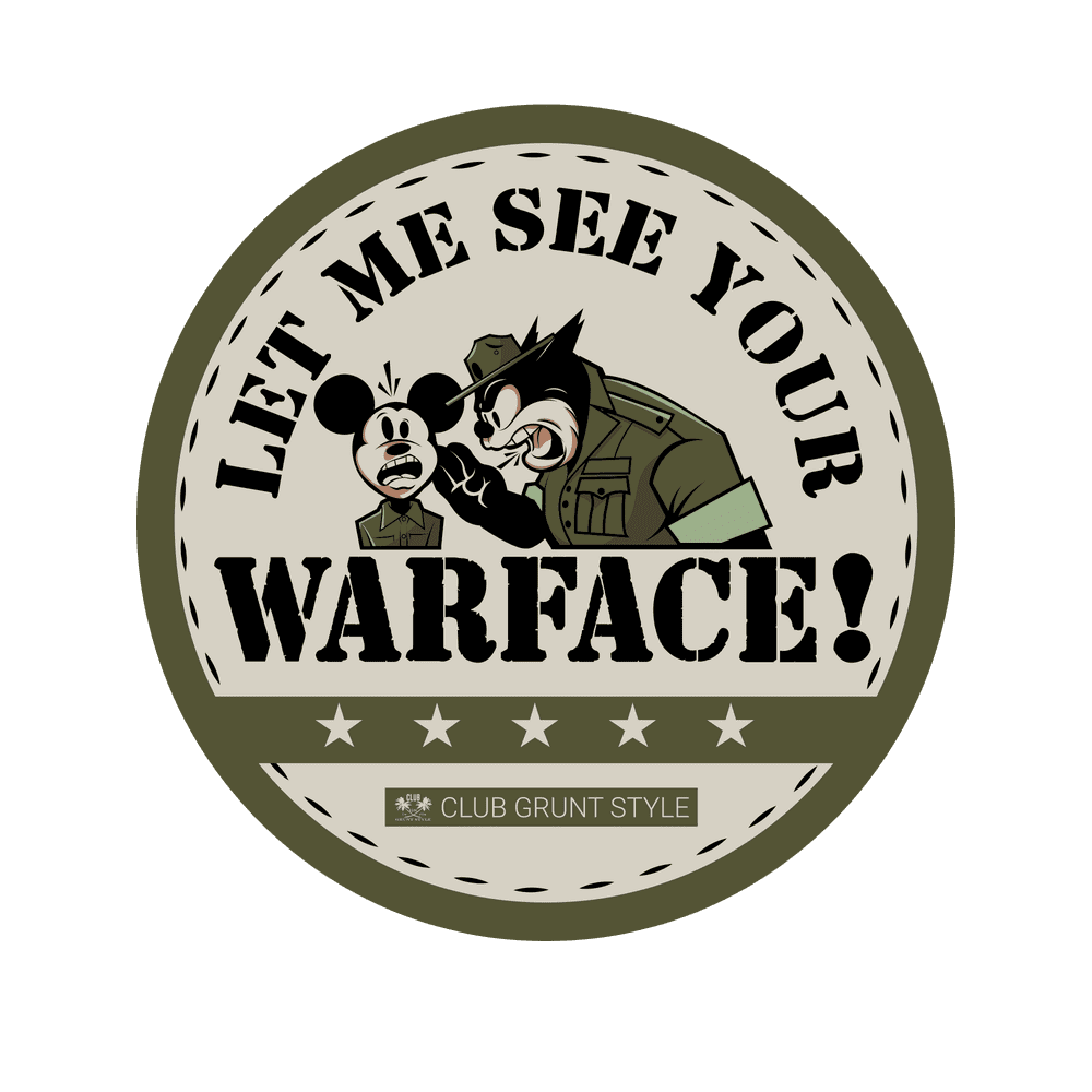 2025 Warface Club Sticker - April Edition