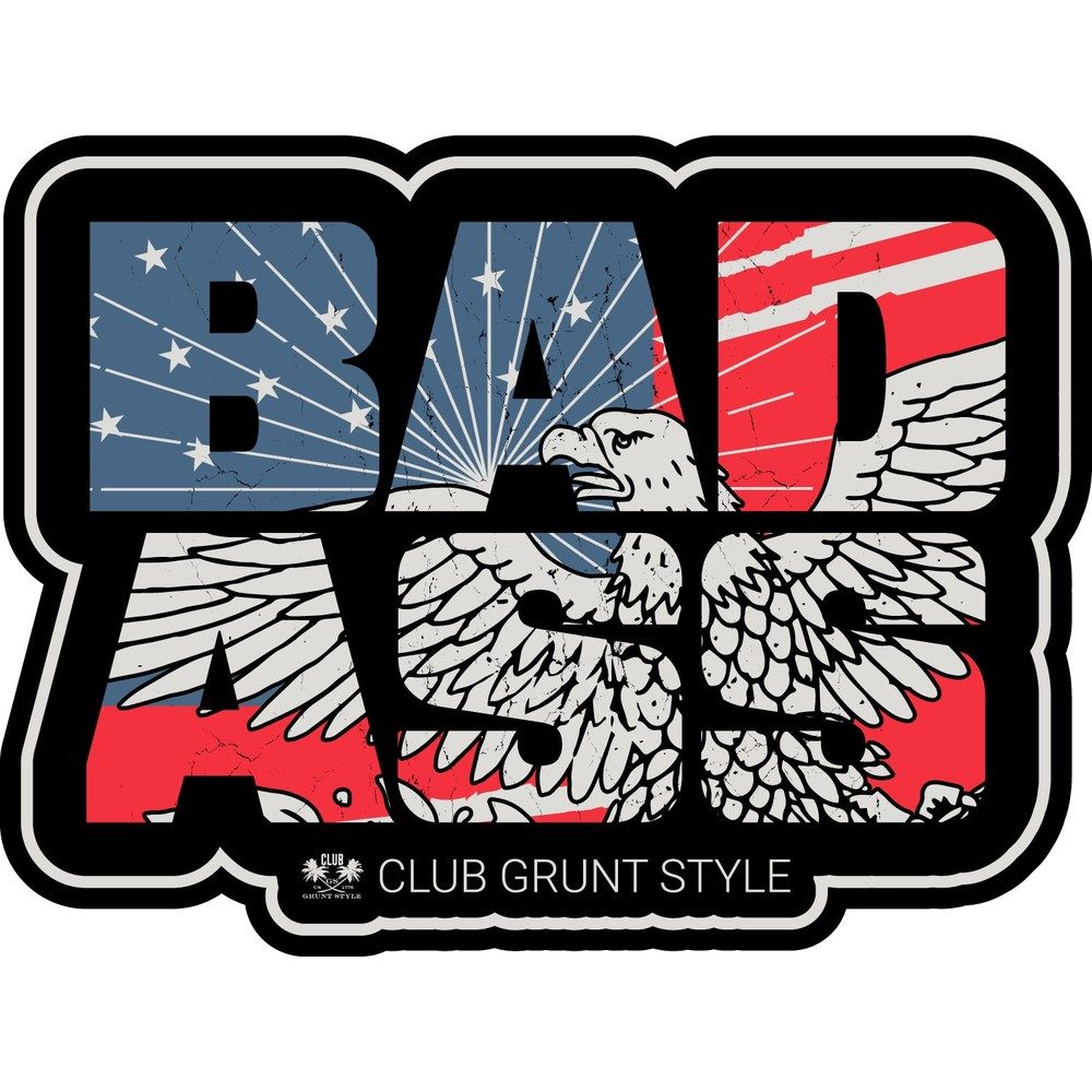 2025 Bad Ass March Club Sticker