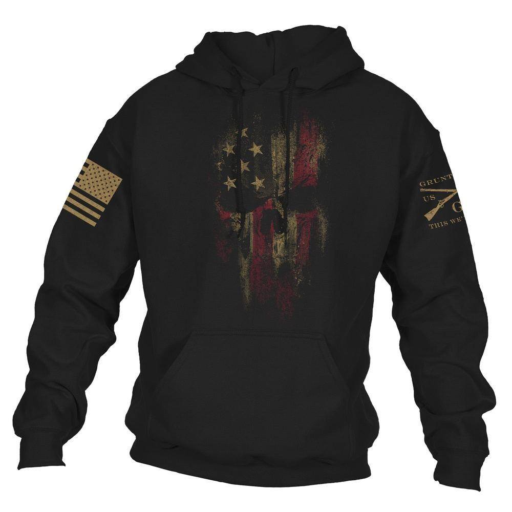 Black American Reaper 2.0 Hoodie - Streetwear Essential