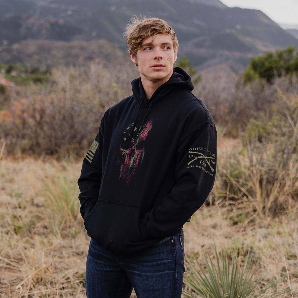 Black American Reaper 2.0 Hoodie - Streetwear Essential