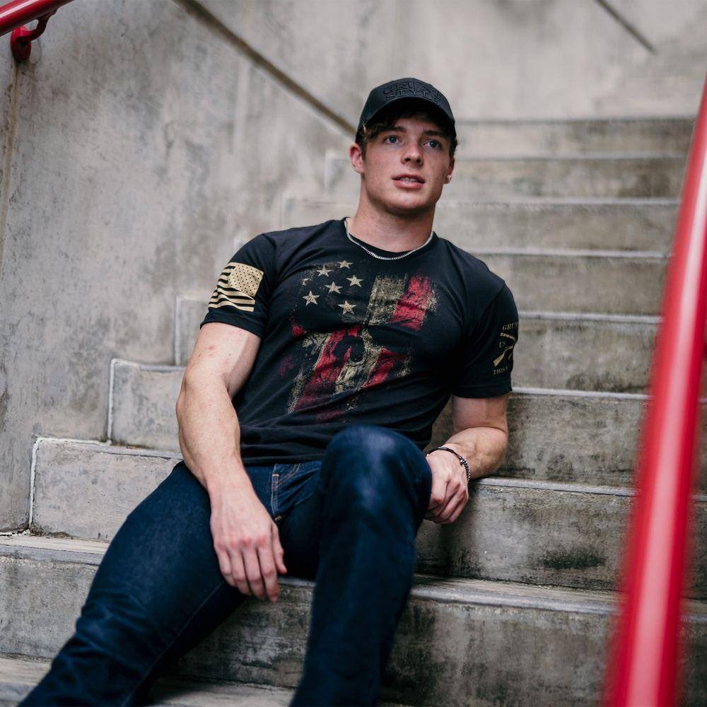 American Reaper 2.0 Black Tee - Premium Cotton