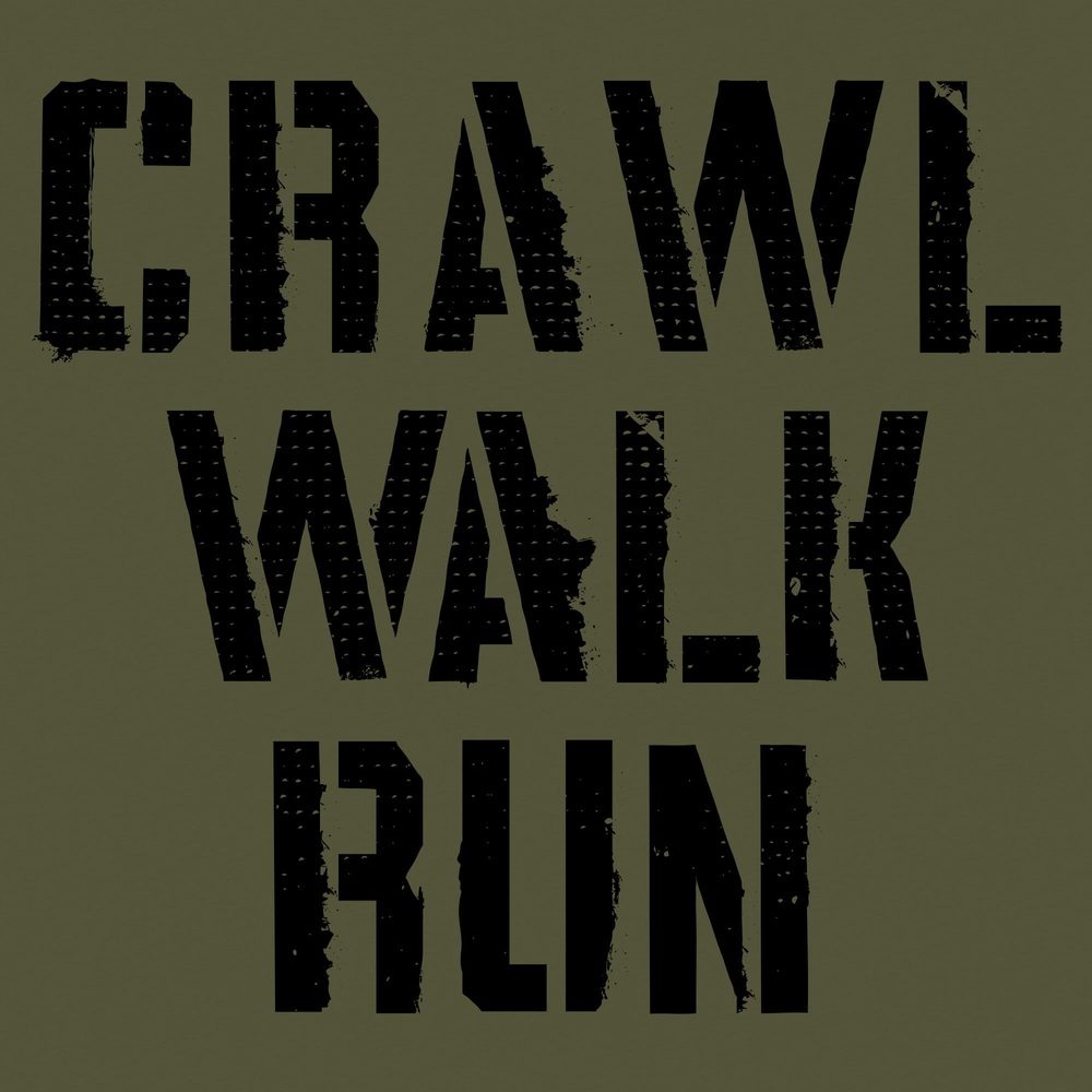 Military Green Army Training T-Shirt
