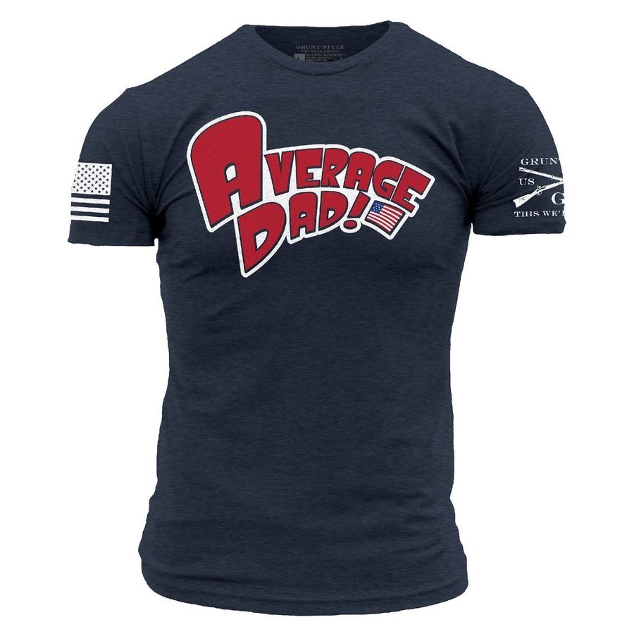 Midnight Navy Dad T-Shirt - Casual Comfort Fit